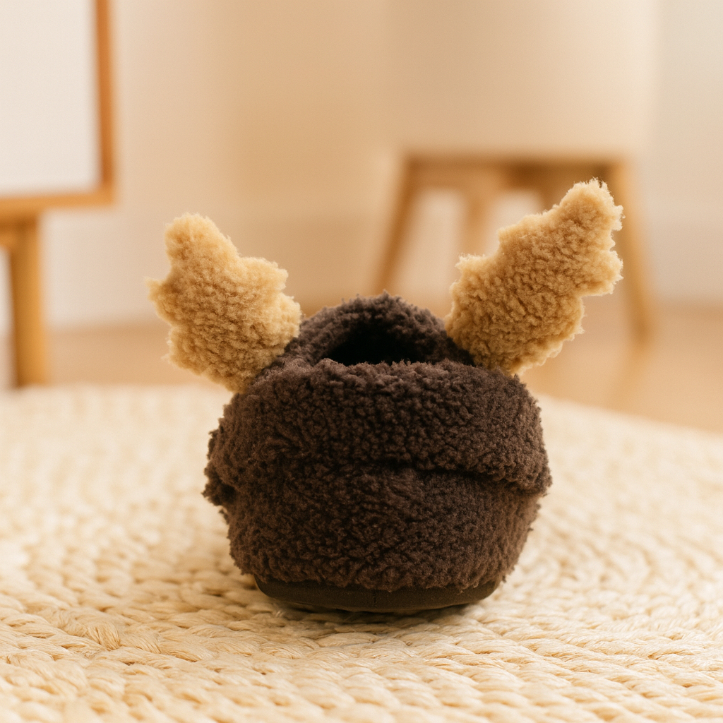 Classic Cozy Reindeer Slipper