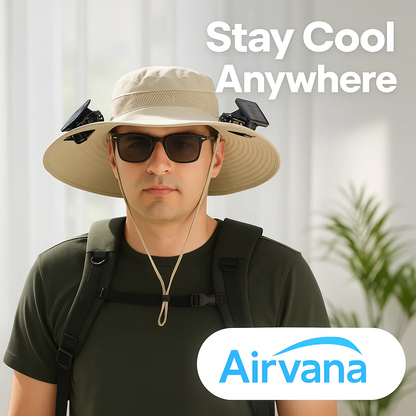 Solar-Powered Cooling Hat
