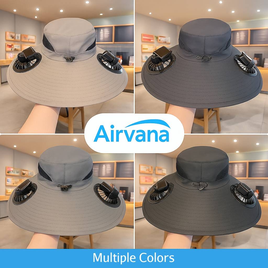 Solar-Powered Cooling Hat