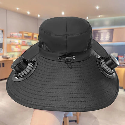 Solar-Powered Cooling Hat